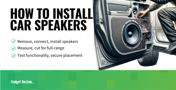 How To Install Car Speakers | Changing Your Car's Speaker