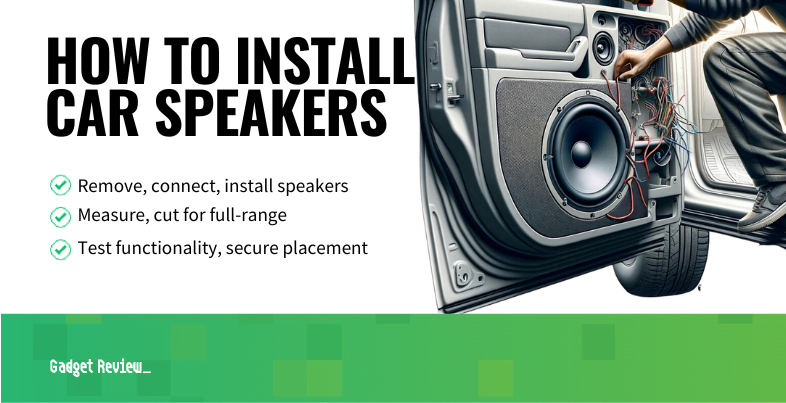 how to install car speakers guide