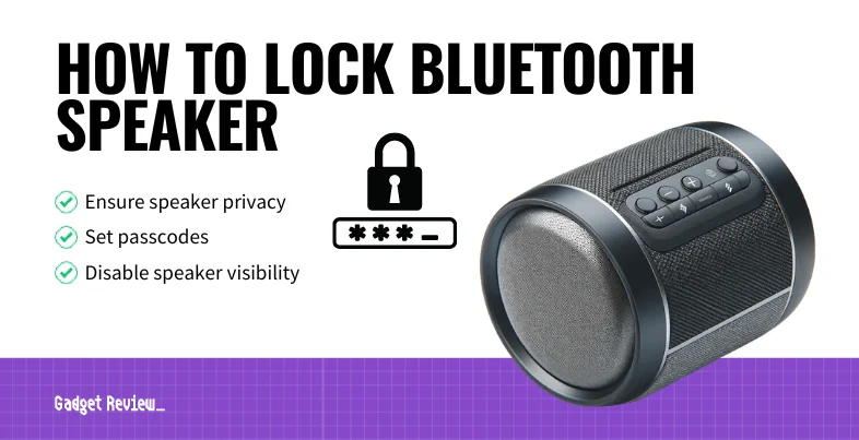 How to Lock Bluetooth Speakers