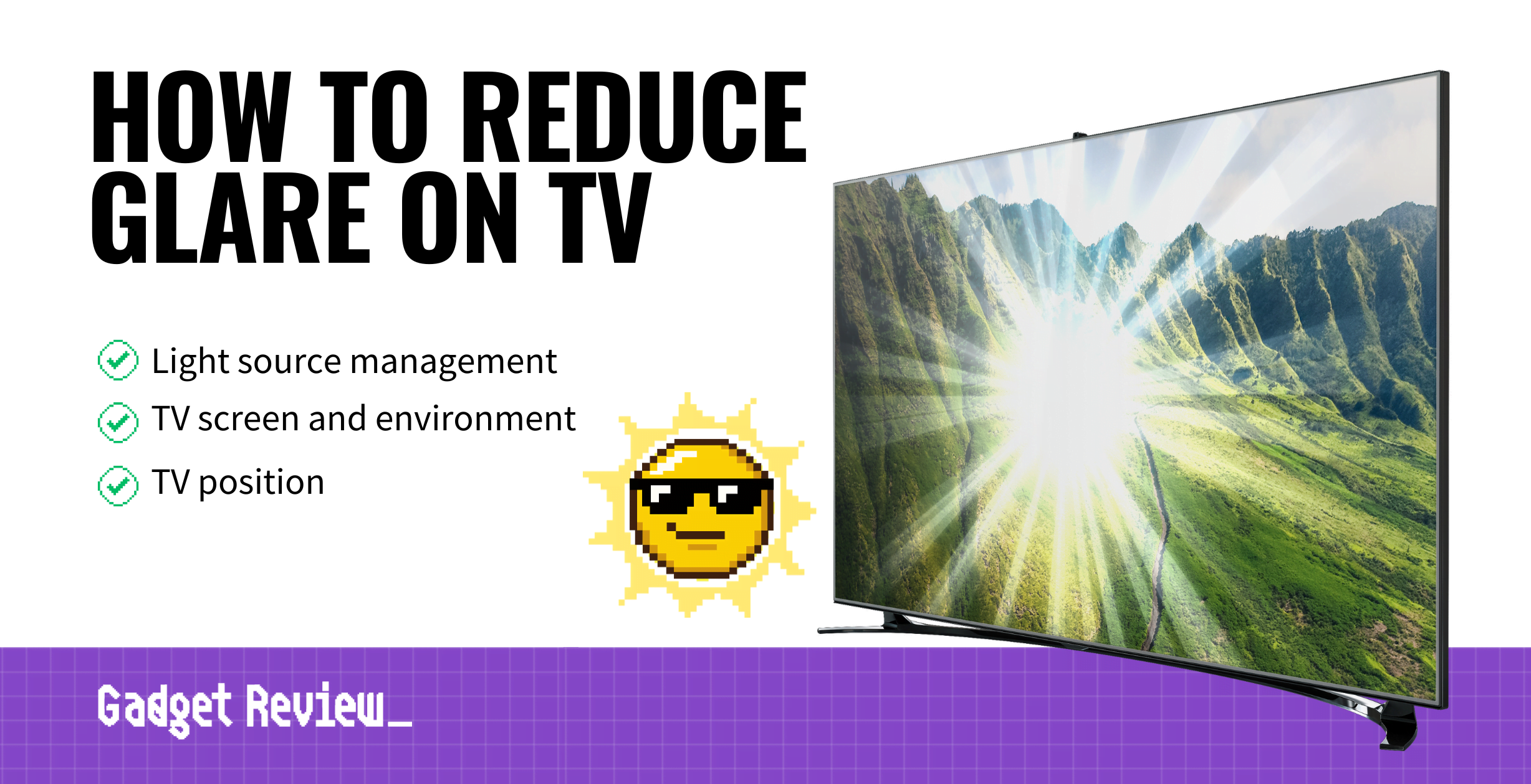 How to Reduce Glare on TV
