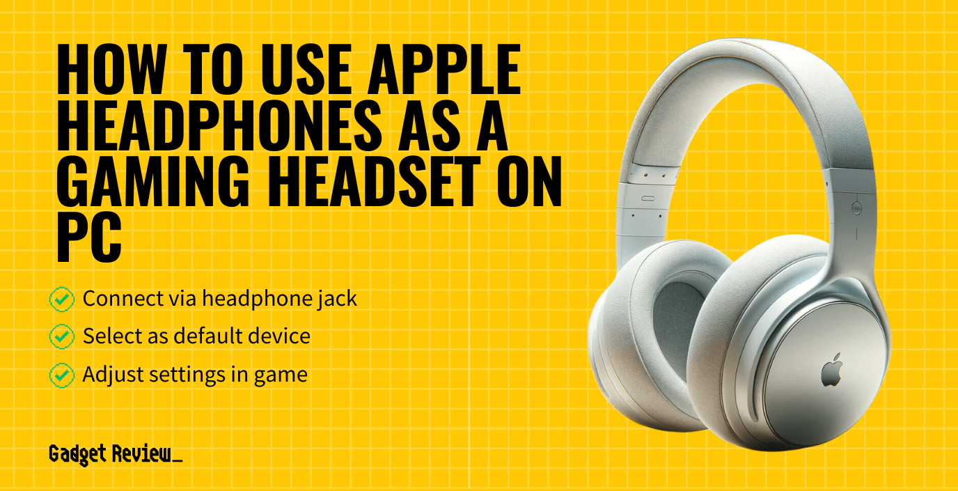 how to use your apple headphones as gaming headset on pc guide