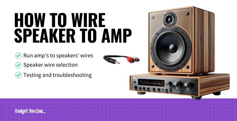 how to wire speaker to amp guide