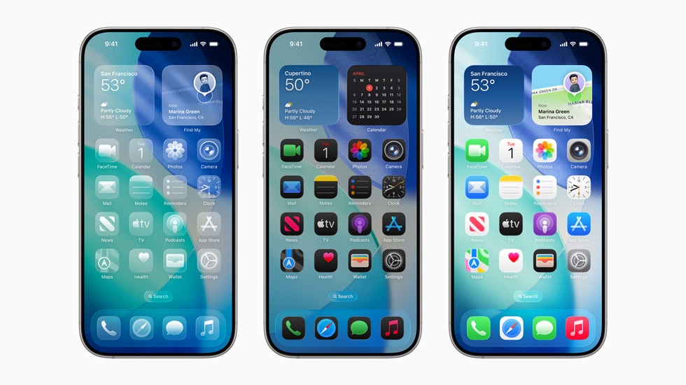 iOS 26 screenshot UI