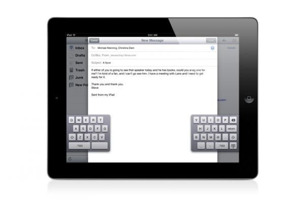 iPad Split Keyboard
