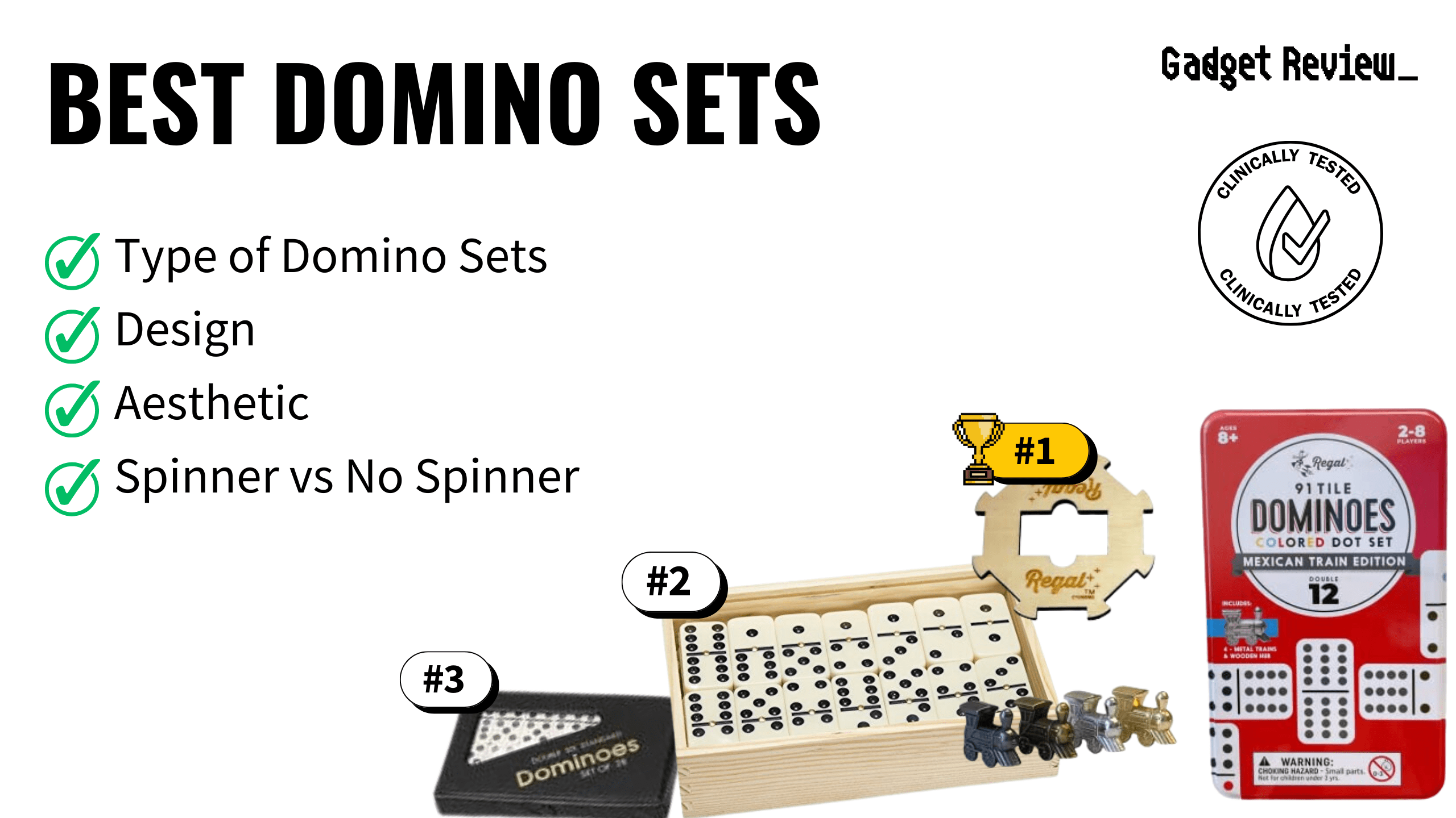 7 Best Set of Dominoes
