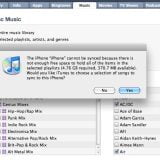 iTunes Syncing Problems