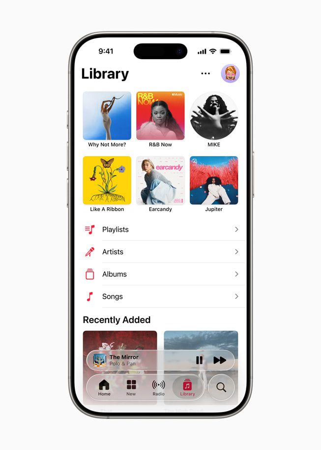 ios 26 Music App