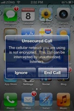 ios 5 prevents wire tapping on gsm iphone with unsecured call feature 1
