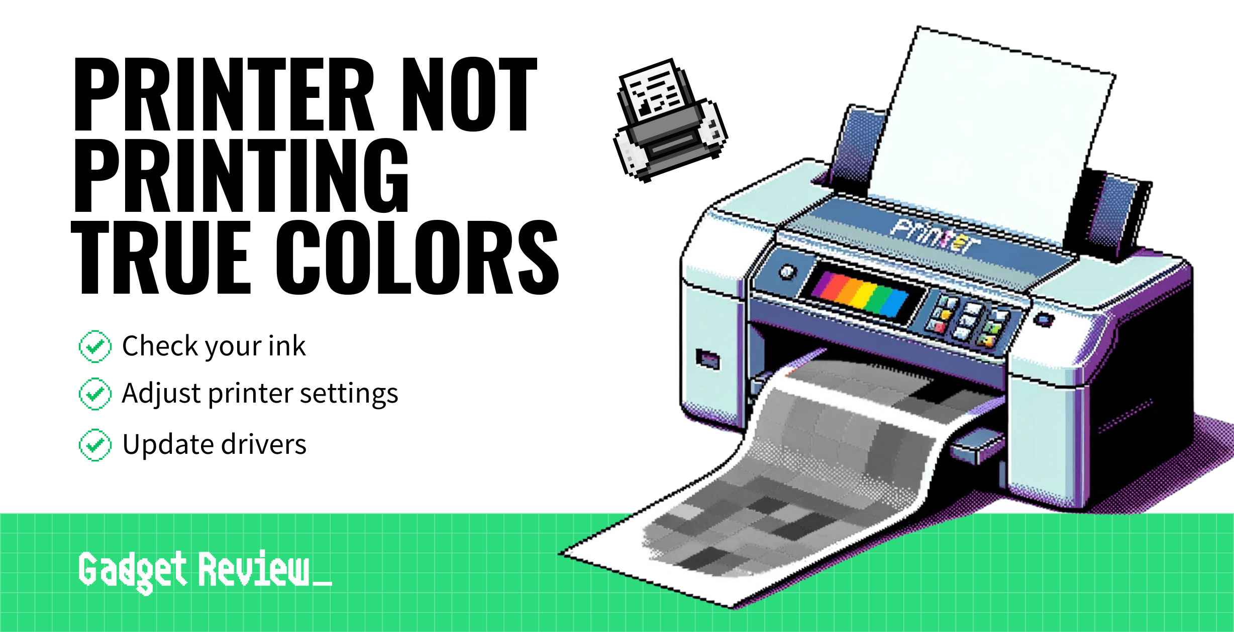 printer not printing true colors guide
