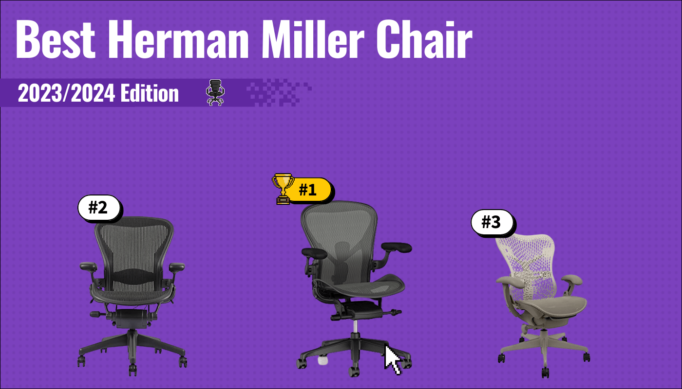 best herman miller chair featured image that shows the top three best office chair models