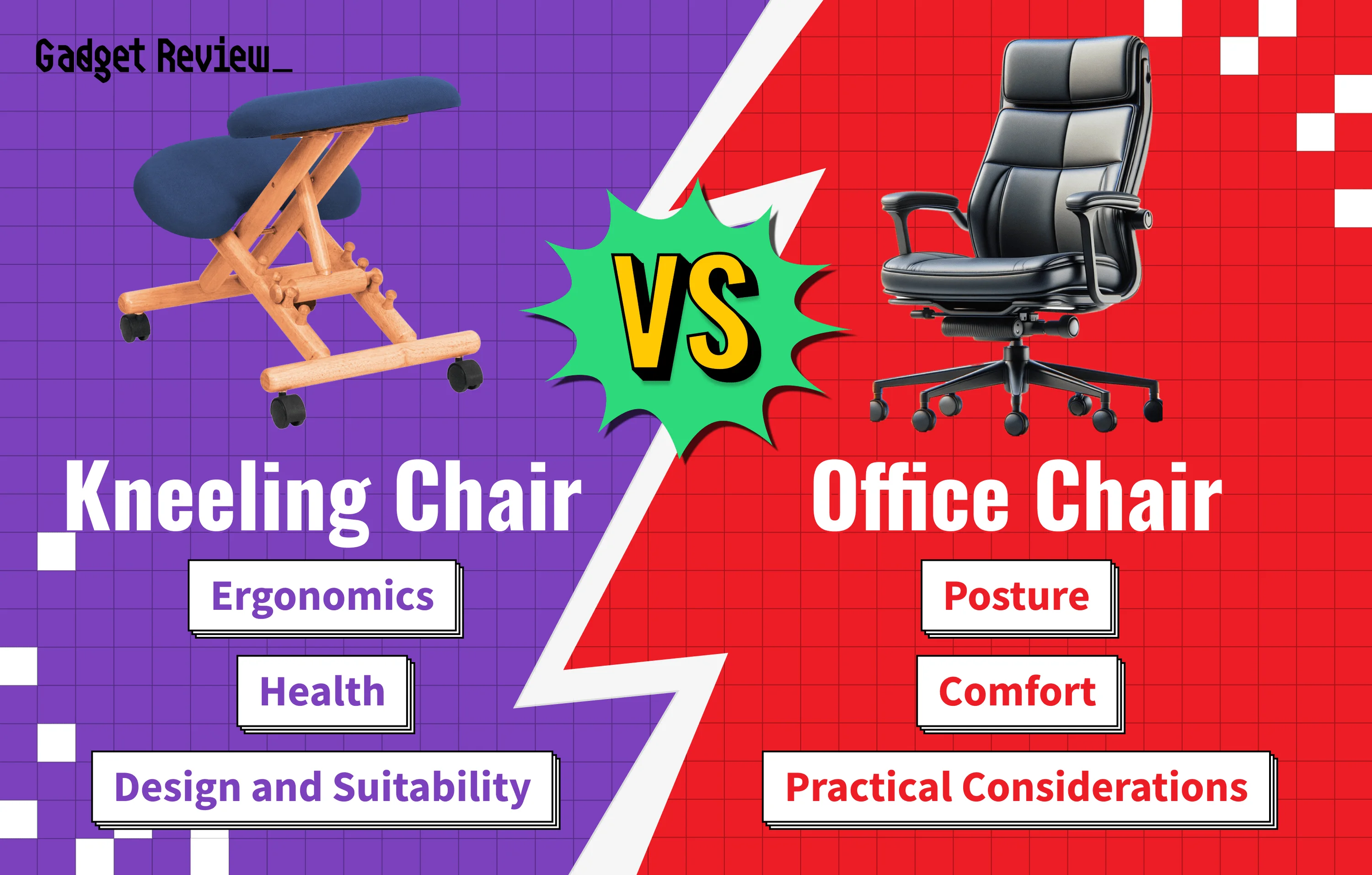 Kneeling Chairs vs Office Chairs