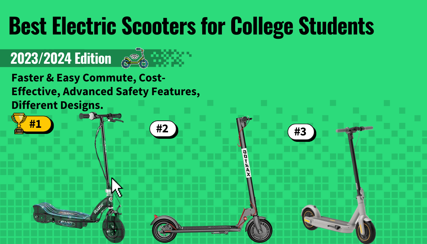 Best Electric Scooters for College Students