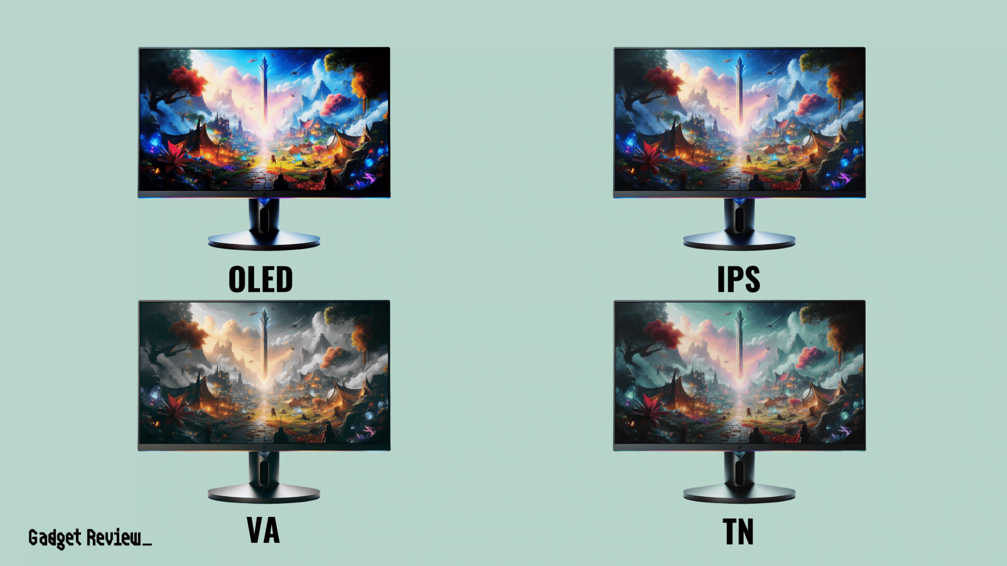 Types Of Monitors How to Choose the Best Monitor Type