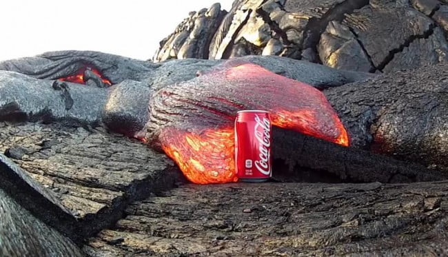lava and coke