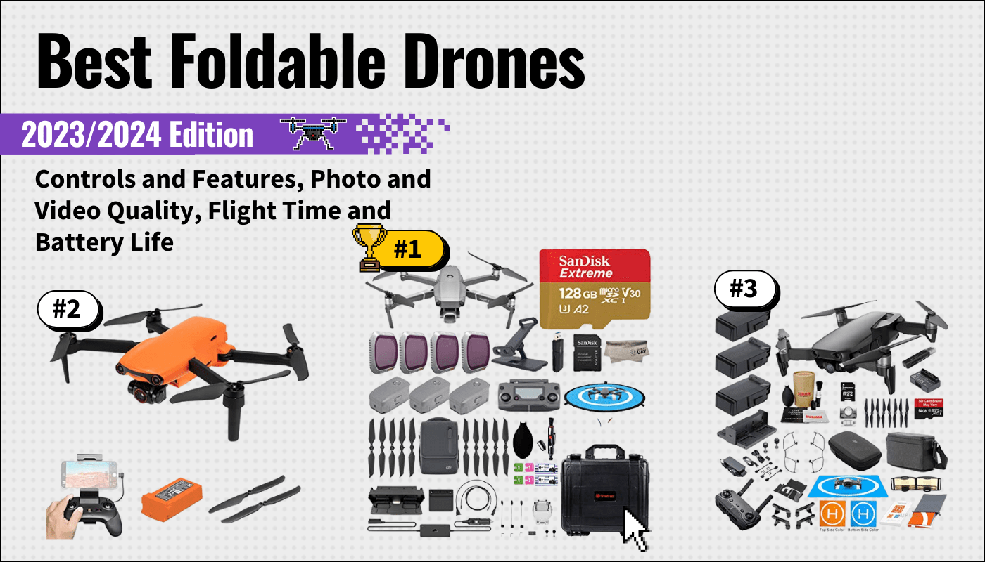 10 Best Foldable Drones