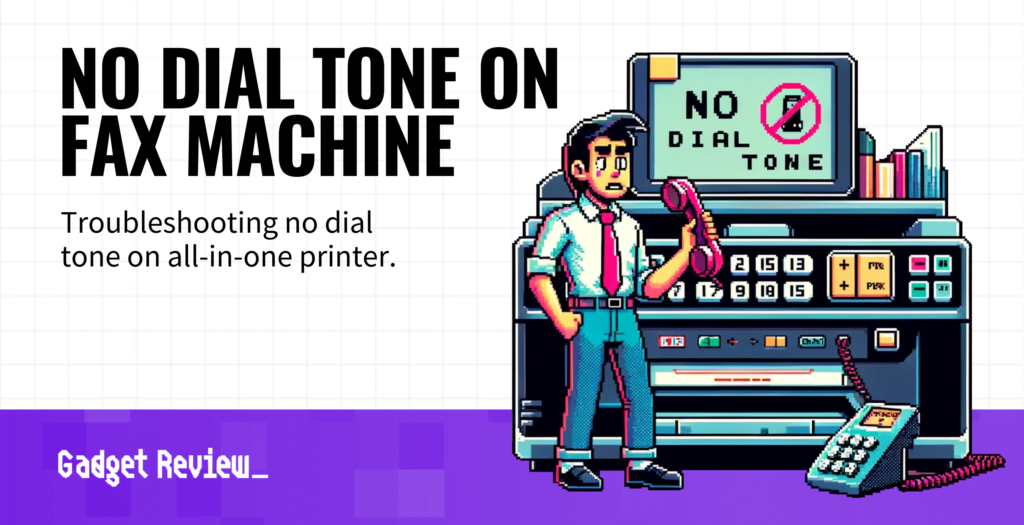 No Dial Tone On Fax Machine Fax Machine Troubleshooting