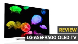 A hands on review of the LG 65EF9500.|LG offers both 55- and 65-inch TVs in its EF9500 series.