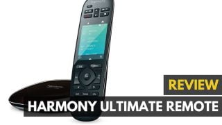 A hands on review of the Harmony Ultimate remote.|Harmony Remote touchscreen|Harmony Hun inputs