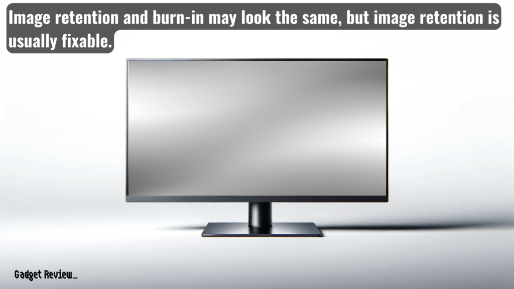 Monitor Image Retention Fix
