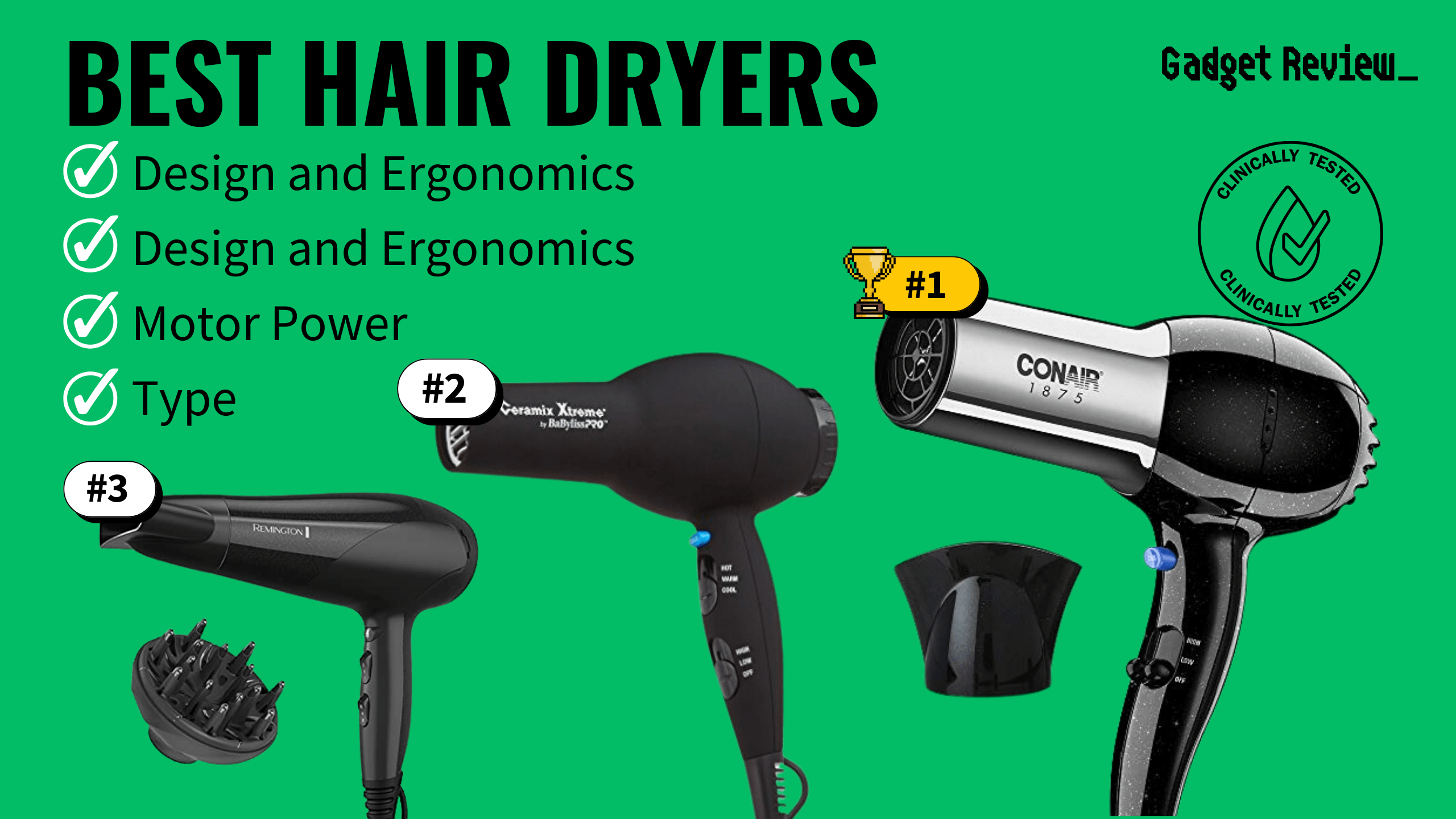 7 Best Hair Dryers