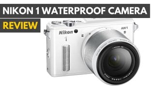 Nikon 1 AW1 Review|A large image sensor allows the Nikon 1 AW1's image quality to be much better than typical point and shoot waterproof cameras.|A simple design makes the AW1 waterproof camera from Nikon easier to use than most interchangeable lens models.