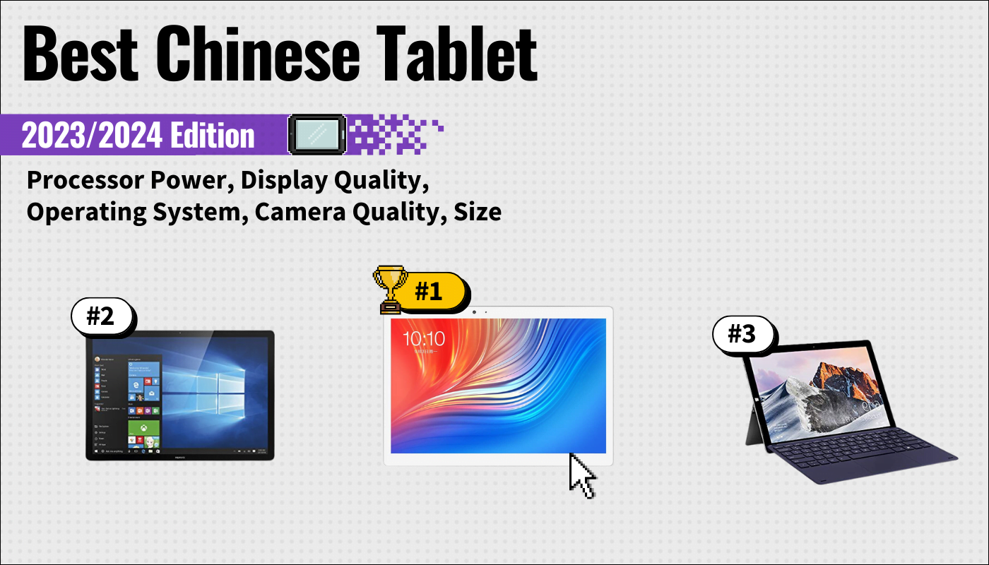 10 Best Chinese Tablets