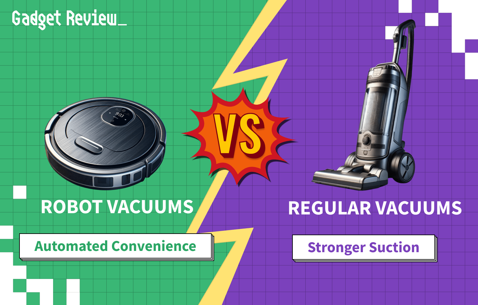 Robot Vacuum vs Regular Vacuum