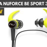 A hands of the Optomoa NuForce BE Sport 3 bluetooth headphones.|Optoma NuForce BE Sport3 Review|Optoma NuForce BE Sport3 Review|Optoma NuForce BE Sport3 Review|Optoma NuForce BE Sport3 Review| Optoma NuForce BE Sport3 Review