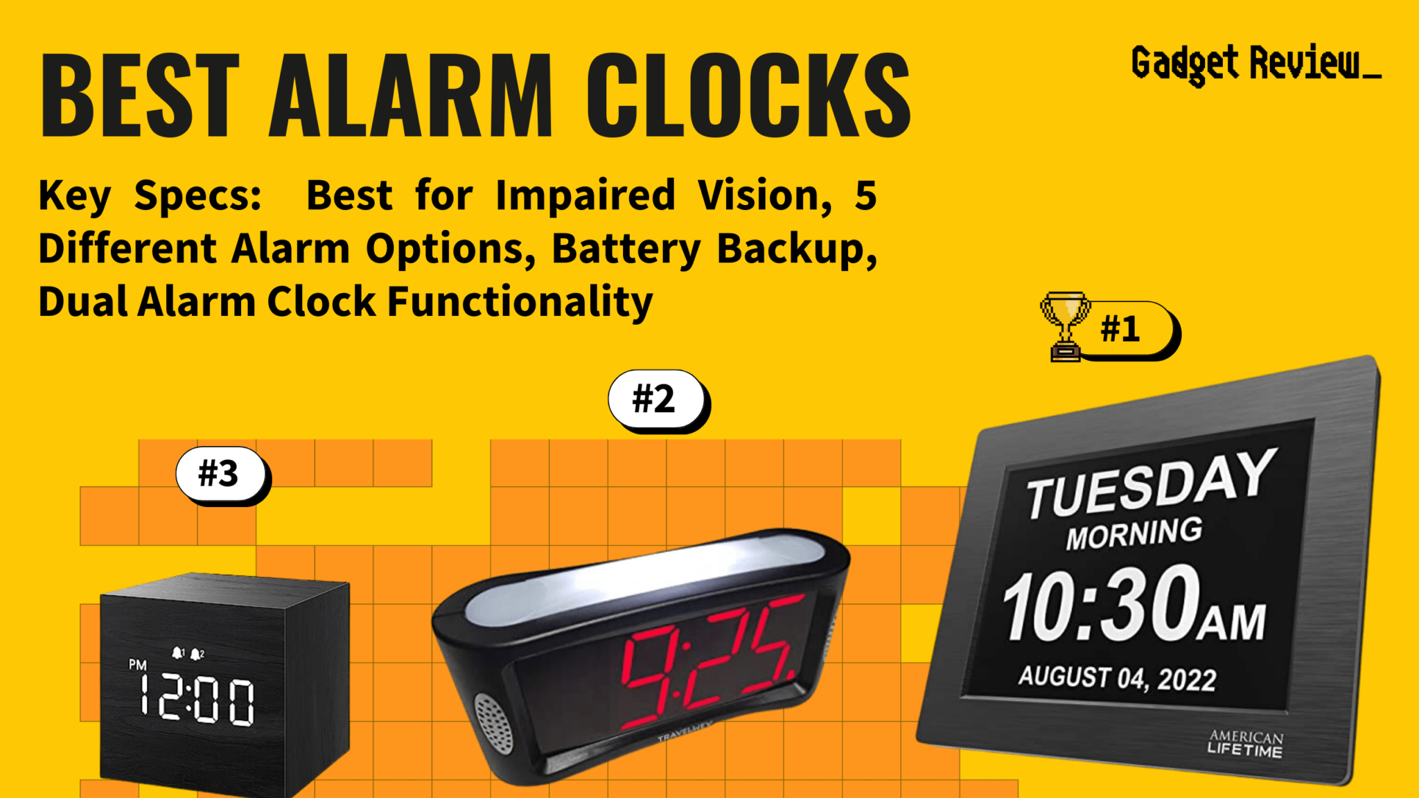 Best Alarm Clocks Buyer Guide + Reviews