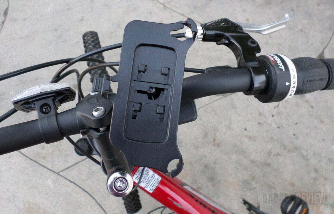 SpinPOWER Bicycle Phone Charger Kit iPhone 4 handlebar bracket cradle