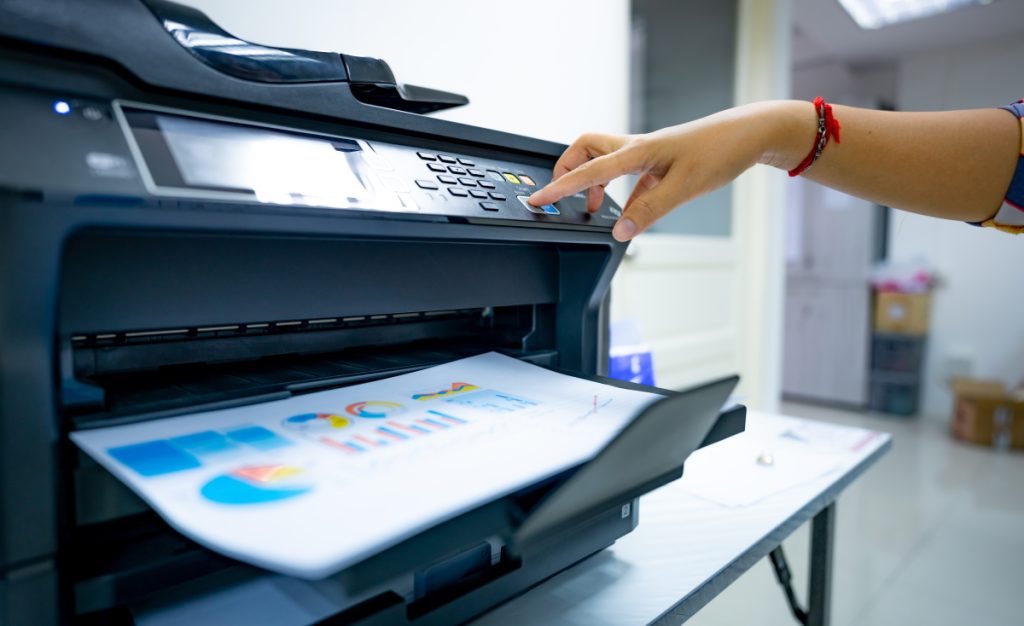printing out a picture