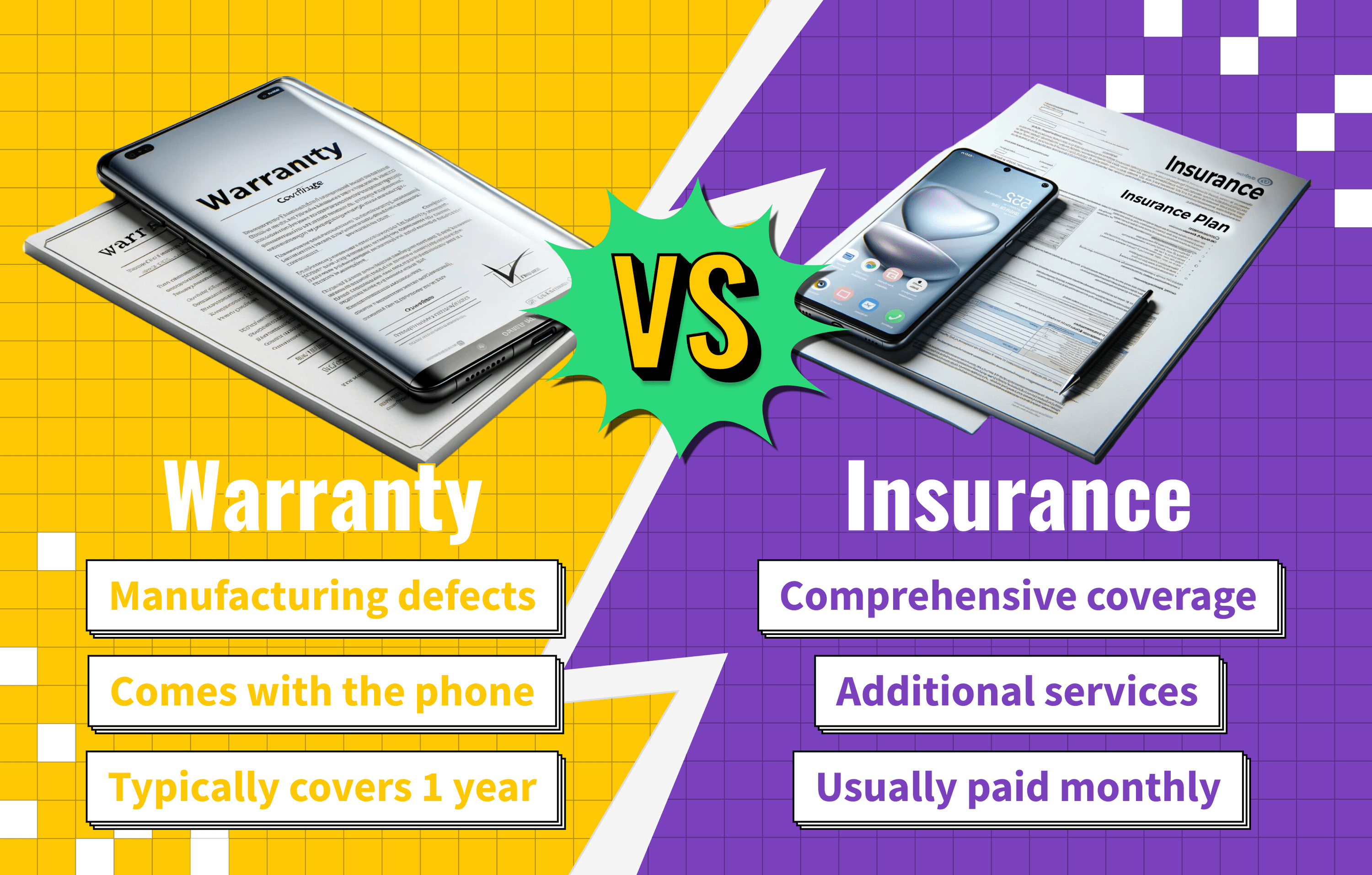 Phone Warranty vs. Phone Insurance