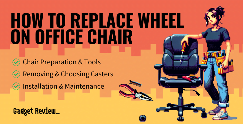 How to Replace Office Chair Wheels and Casters
