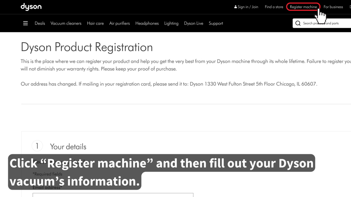 Register Your Dyson Product Dyson Warranty Activation Explained