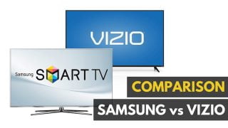 Compare Samsung vs Vizio|Samsung offers one of the largest televisions on the market in an 88 inch model.|OLED screen display technology is limited to LG brand TVs at this point.|Samsung's SUHD brand name refers to the company's 4K televisions.|The Samsung UN55JS8500 is a large screen television with very good image quality.|You can improve the audio quality of your Vizio TV by attaching a sound bar.|Vizio has greatly upgraded its Smart TV functionality with Vizio Internet Apps Plus.|Your thin large screen television typically will measure between 2 and 3 inches in thickness.|Vizio televisions usually carry the lowest prices on the market for major TV brands.|If you're looking for TVs with the most HDMI ports available