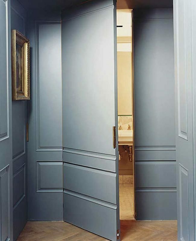 secret wall door