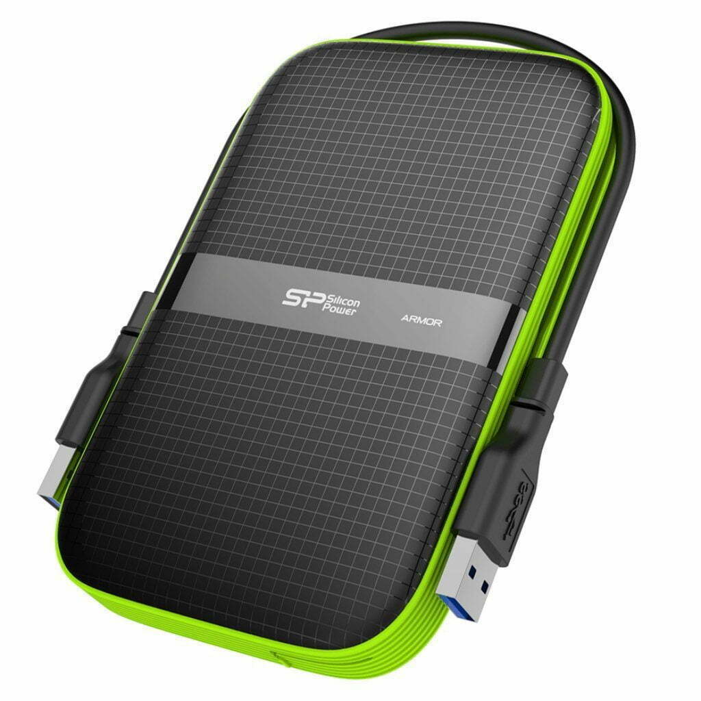 Silicon Power 1TB Rugged Armor A60 Shockproof Hard Drive