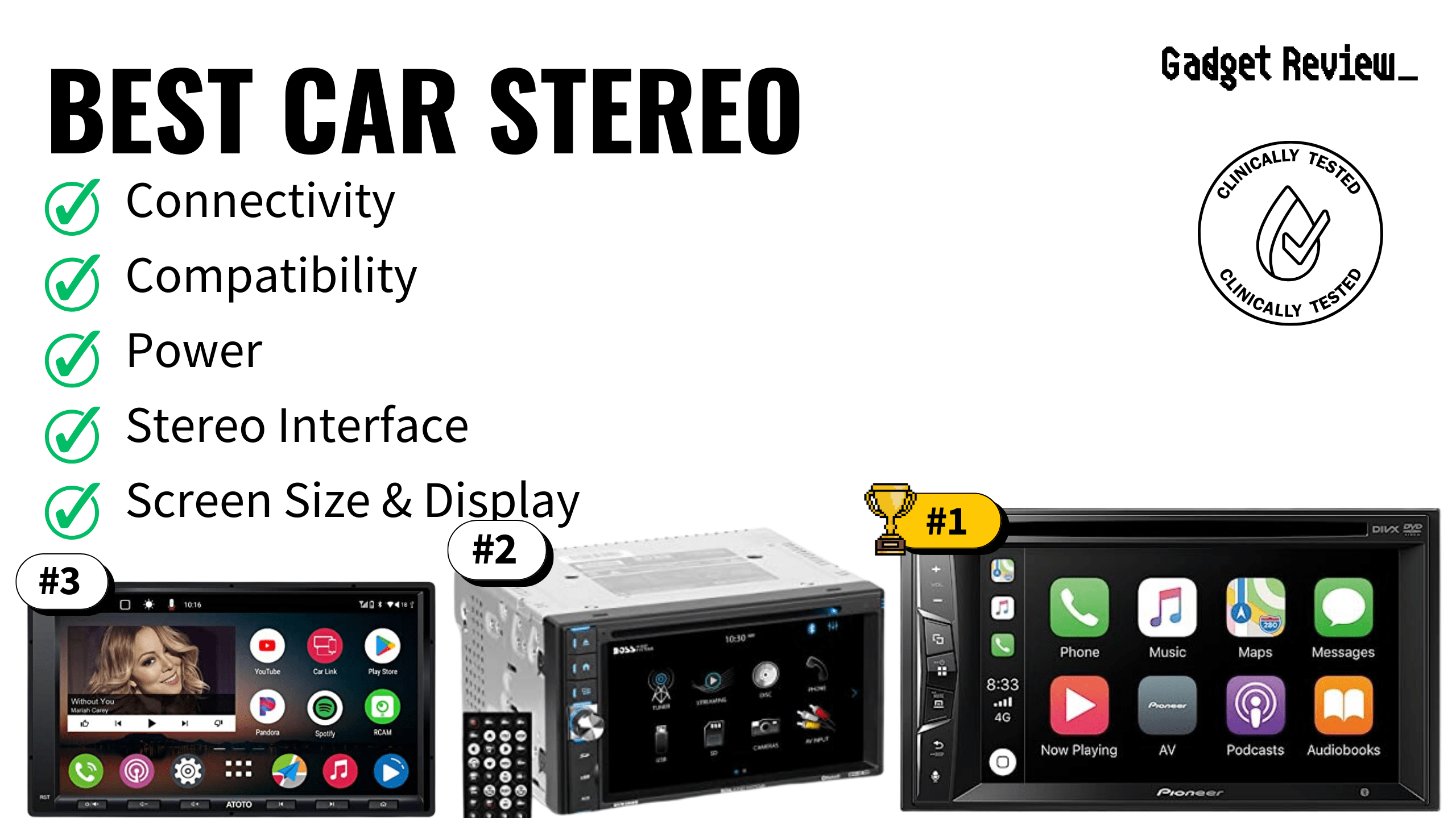 Your Guide to Top Rated Aftermarket Radios