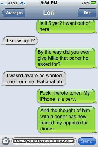 30 Of The Funniest NSFW Autocorrect Texts (list) - Gadget Review