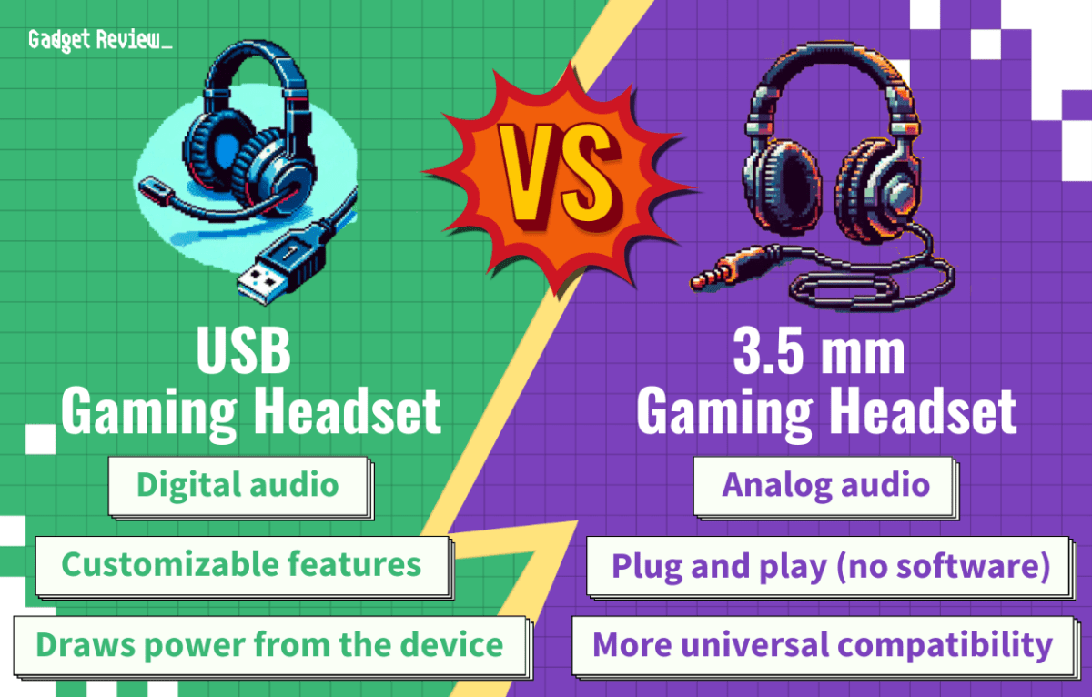 USB vs 3.5 mm Gaming Headset What Are The Differences?