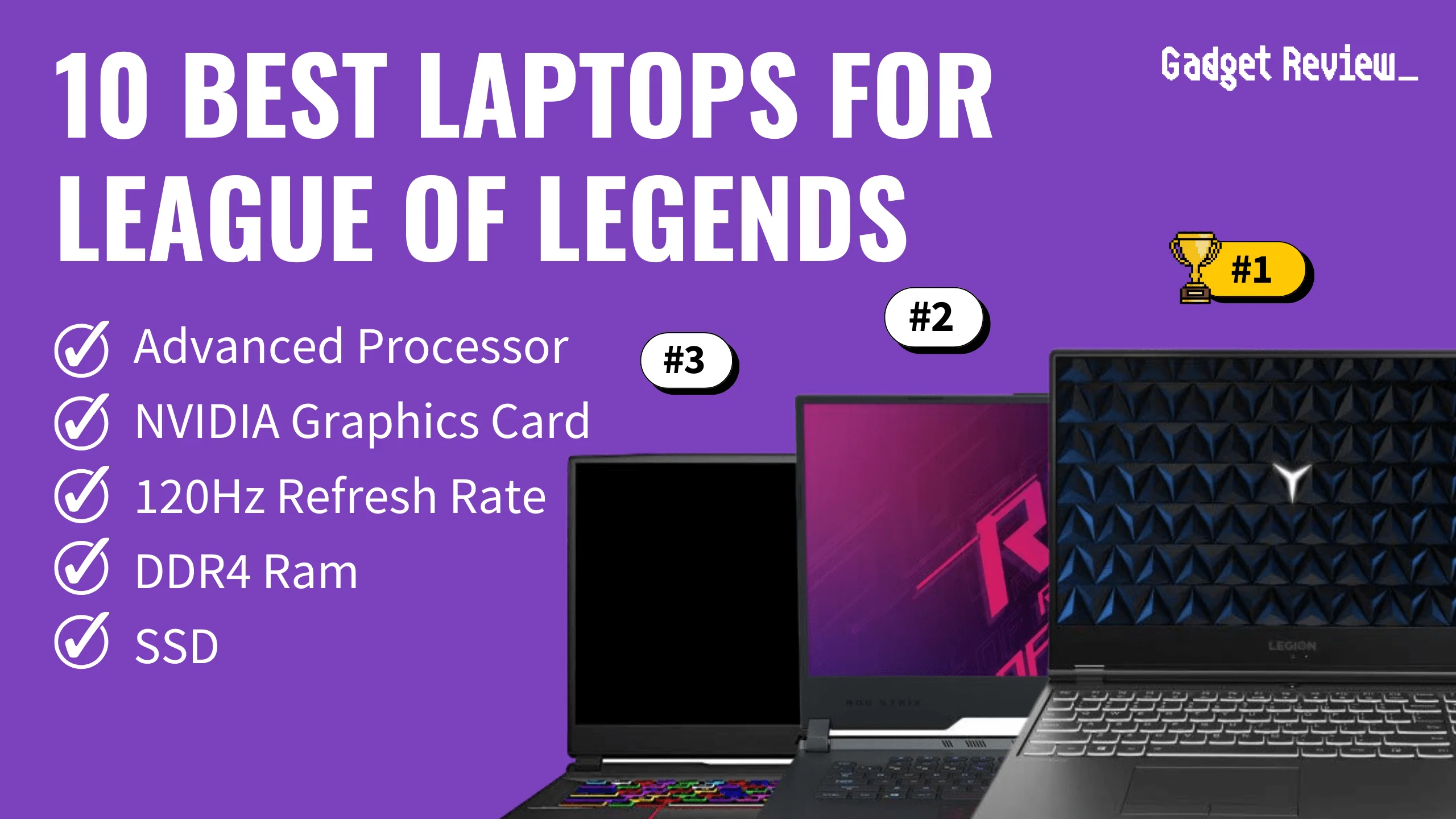 10 Best Laptops for League of Legends