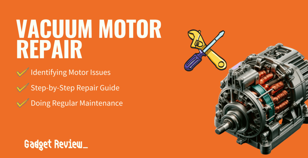 Vacuum Motor Repair How To Fix The Engine Of A Vacuum Cleaner