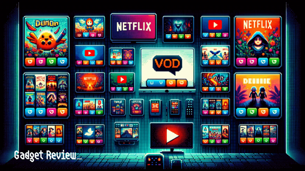 Video on demand services offer plenty of viewing options.