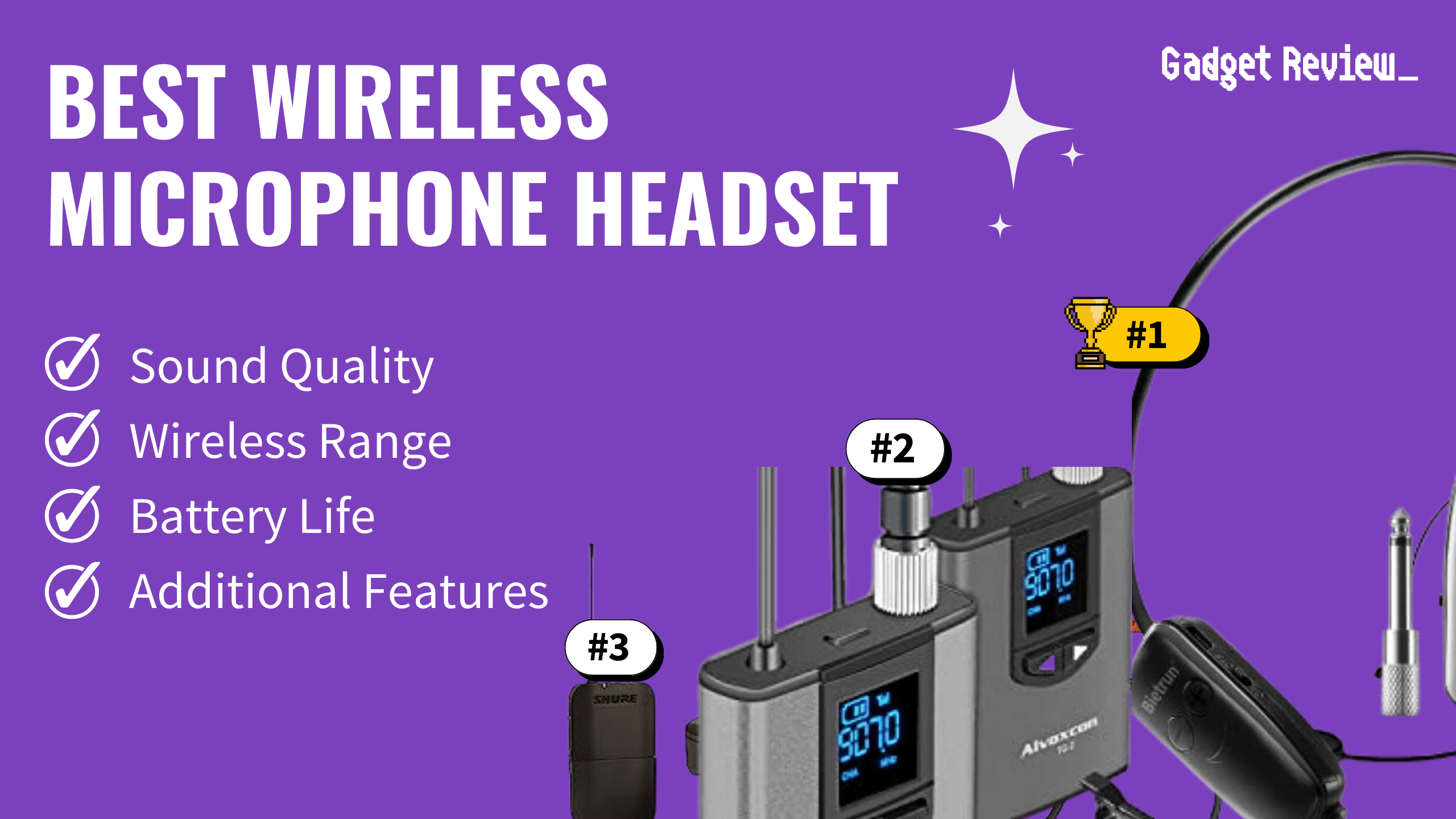 Best Wireless Microphone Headset