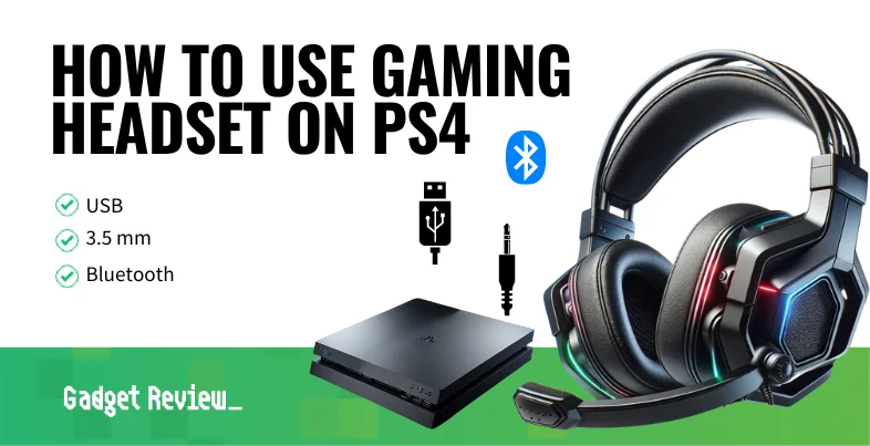 how to use gaming headset on ps4 guide