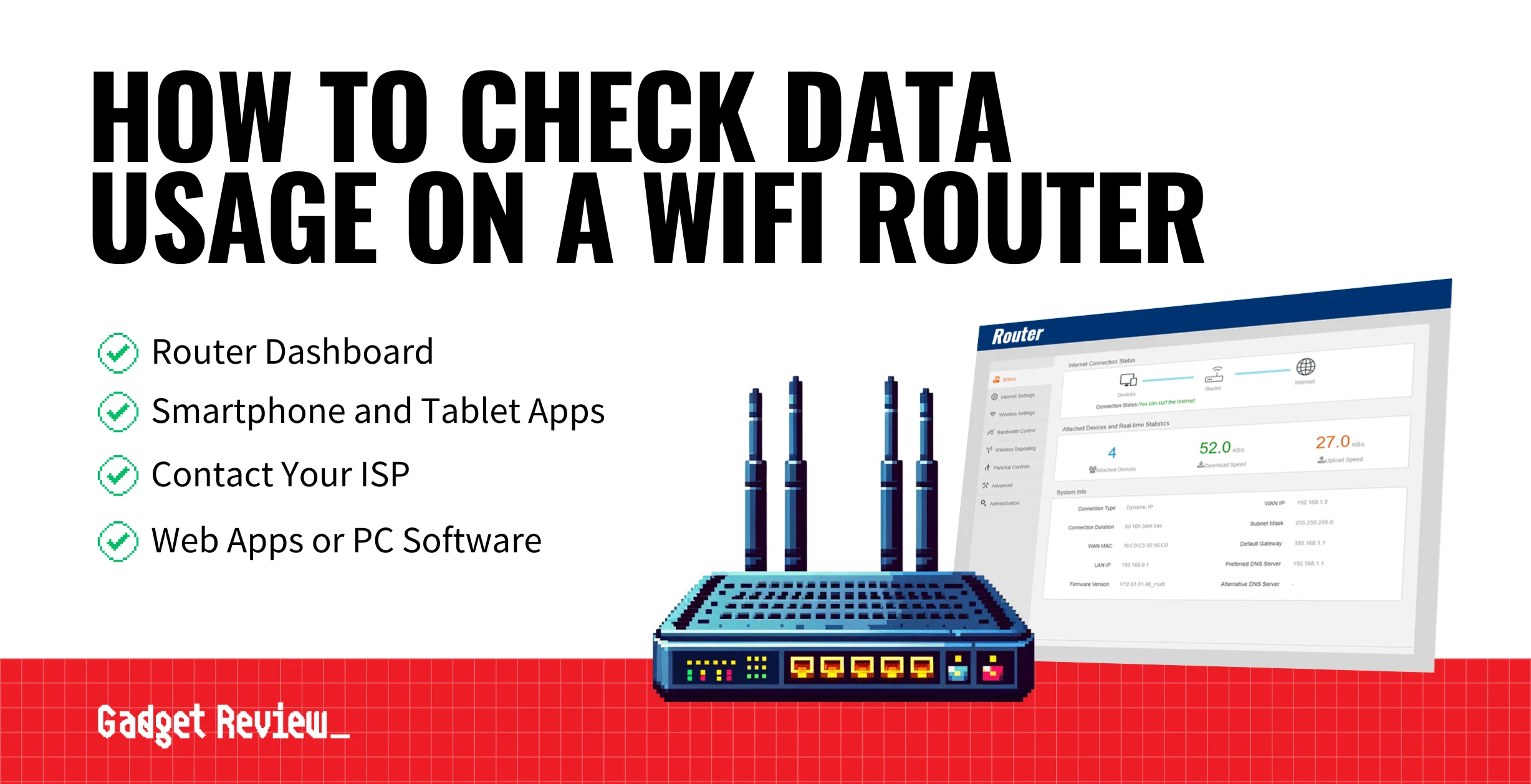 how to check data usage on wifi router guide