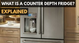 Understand what is a counter depth fridge.|With proper measurements of both your kitchen and counter-depth refrigerator