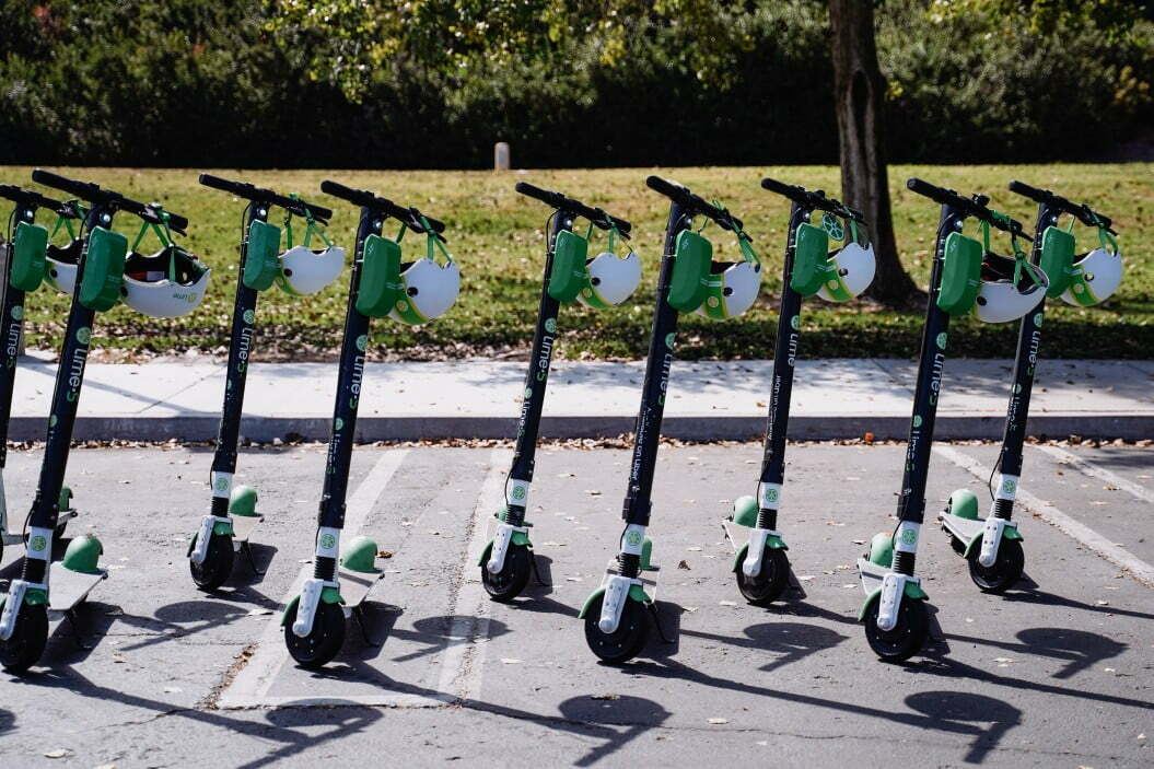 Where is the ID Number on an Electric Scooter?