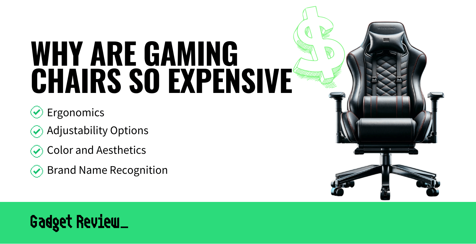 Why Are Gaming Chairs So Expensive?