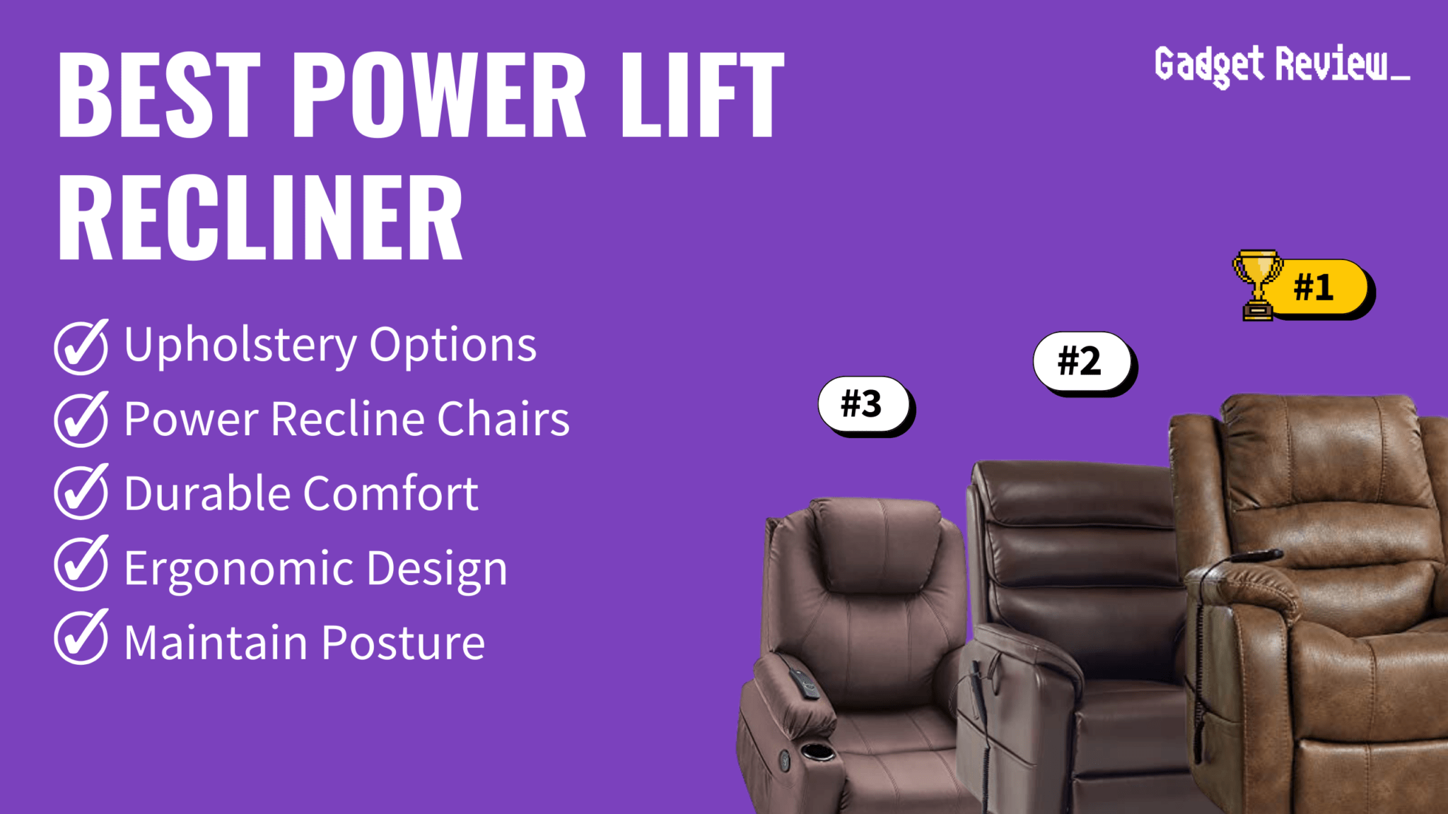Best Power Lift Recliner TopRated Senior Lift Chair